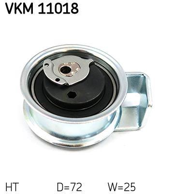 Galet tendeur de courroie de distribution (Galet tendeur de courroie crantée) SKF ref. VKM 11018